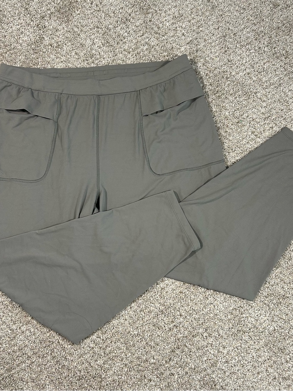 lululemon athletica Olive Green Slim Track Joggers